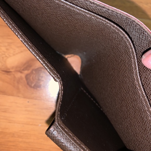 Authentic Louis Vuitton Damier Ebene Marco Bifold Leather Wallet - Picture 11 of 14